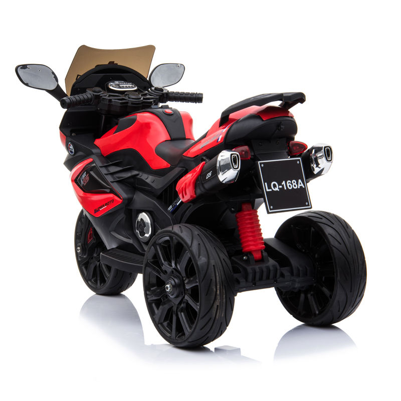 12V Electric Motorcycle Ride on Car for Kids Lighting Music and Volume Adjustment