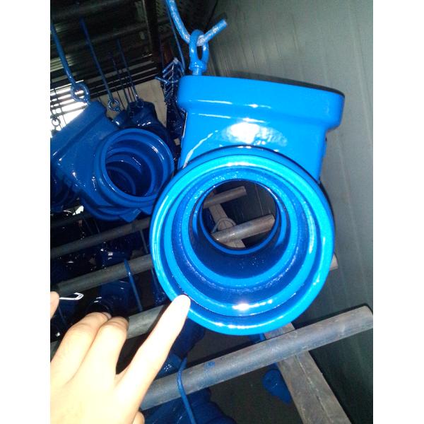 body GGG50 bonnet GGG50 PN16 ductile iron resilient seal socket gate valve
