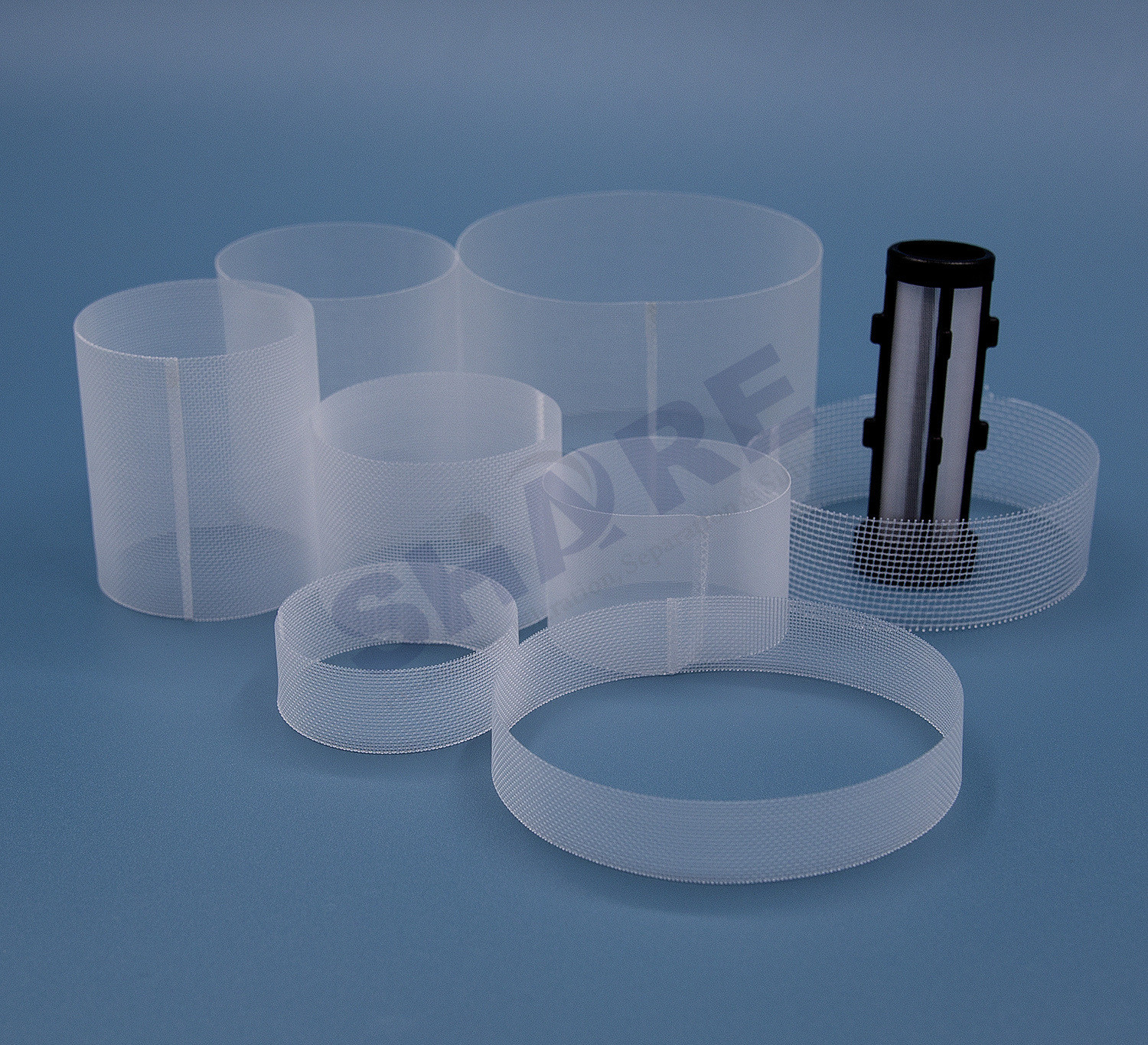 Ultrasonic Welded Polyester Filter Mesh Tubes For Water Filtration