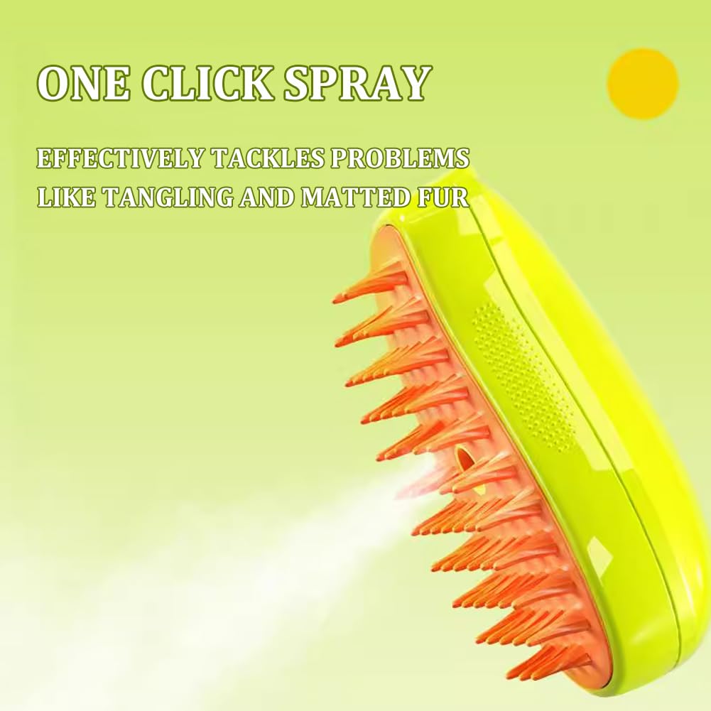 Electric Pet Grooming Brush Self Cleaning Cat Grooming Brush