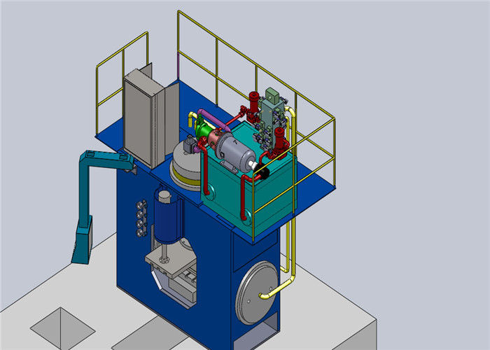 30KW Cold Extruded 2000T Tee Forming Machine