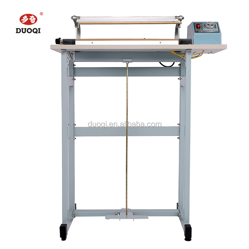 220V DUOQI SFP-600 Iron Foot Pedal Enseal Sealer Bag Sealer Heat Sealer Semi-Automatic Sealing Machine