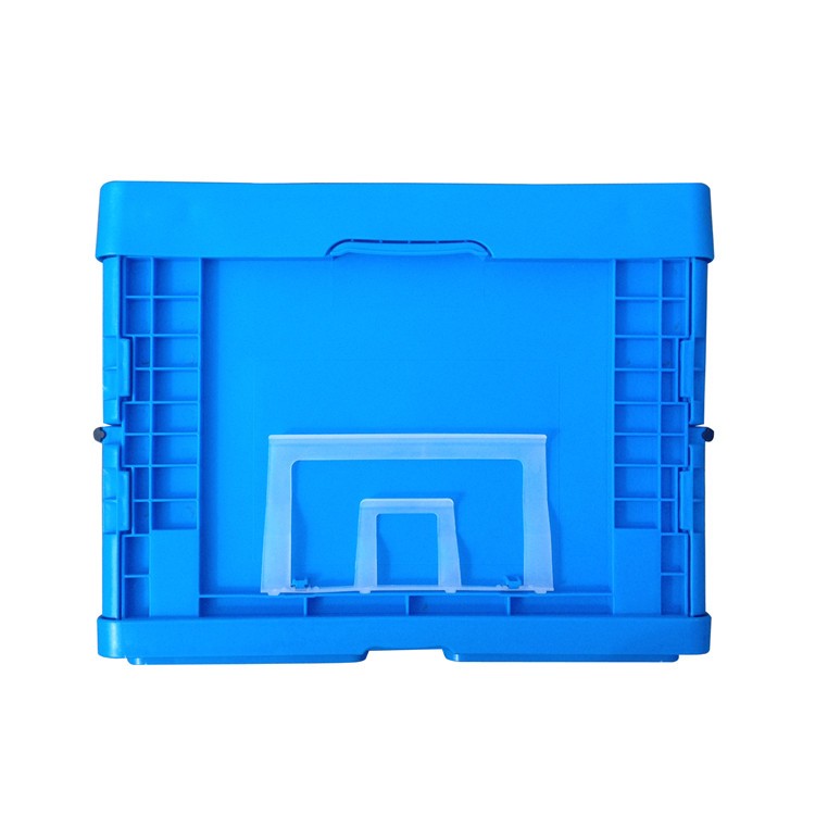 Storage Boxes Lid Attached Folded Plastic for Industry China Factory Storage Boxes & Bins Food Container Eco-friendly Foldable