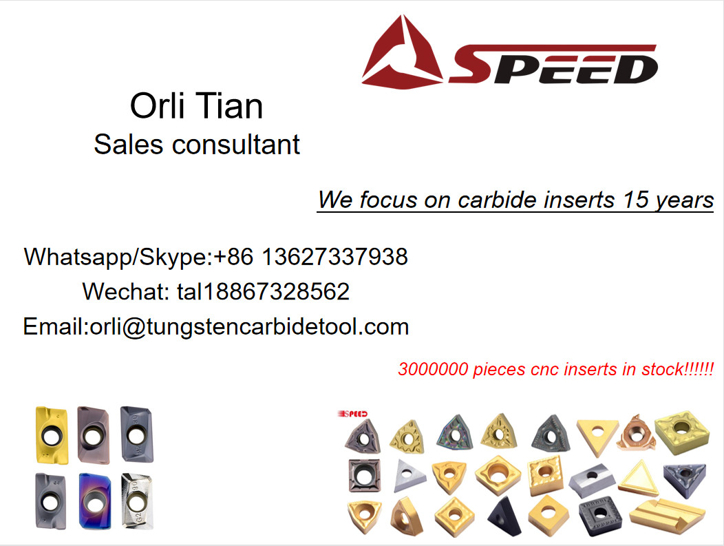 WNMU040304 WNMU080608EN-R Tungsten Cemented Carbide Turning Tool CNC Milling Inserts