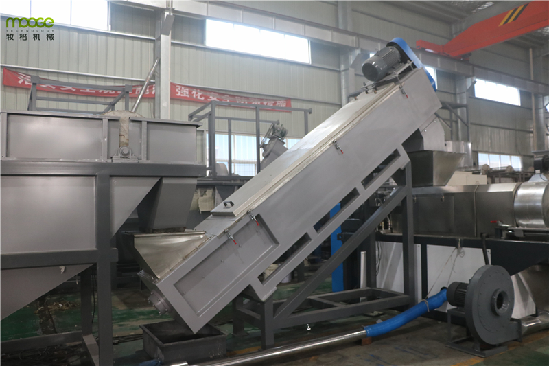 Agricultural Plastic Film Recycling Machine 5000kg/H HDPE Plastic Film Granulator