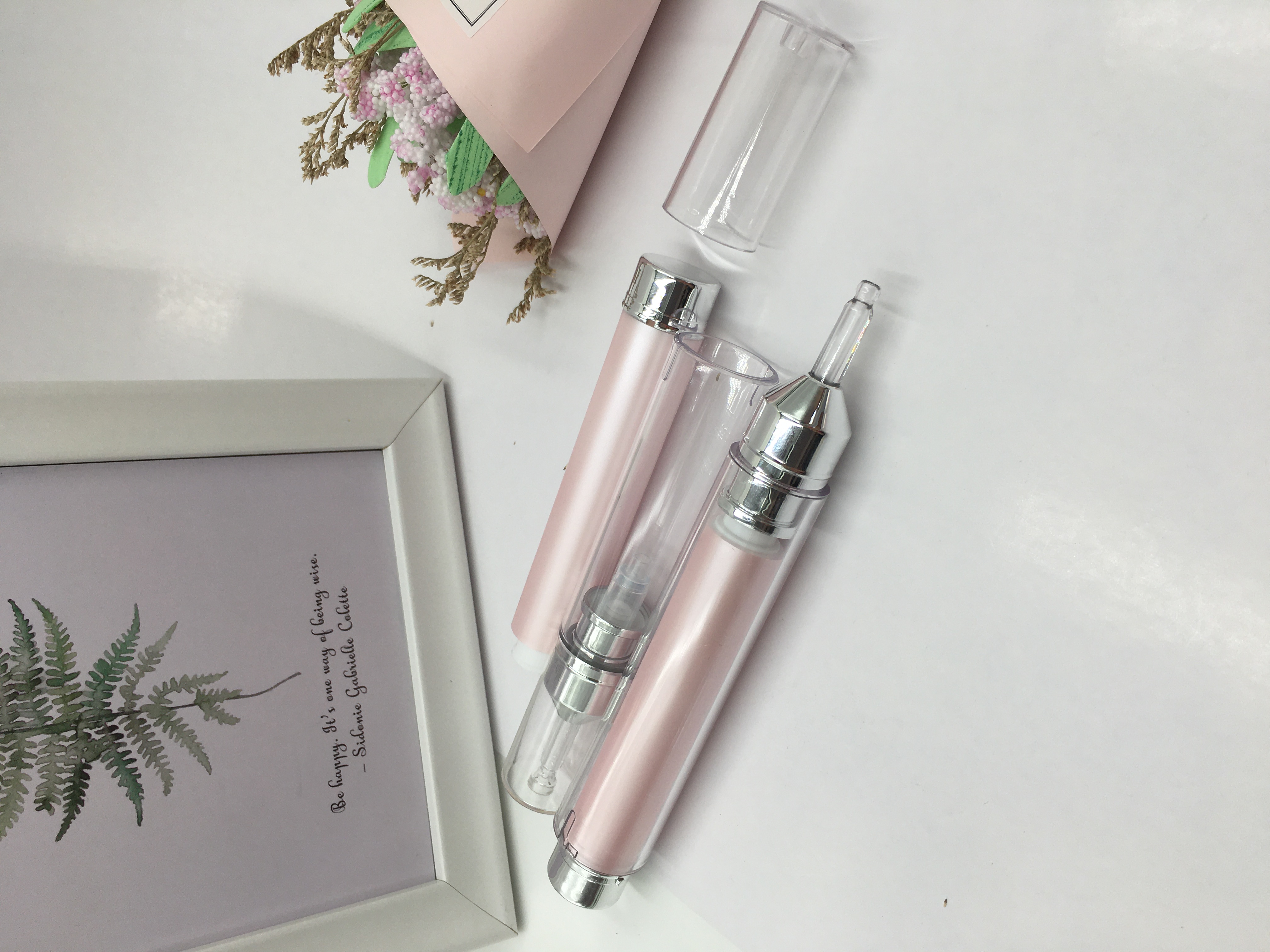 10 Ml Luxury Cosmetic Bottle Packaging Dropper Bottle Hair Care Oil Bottle