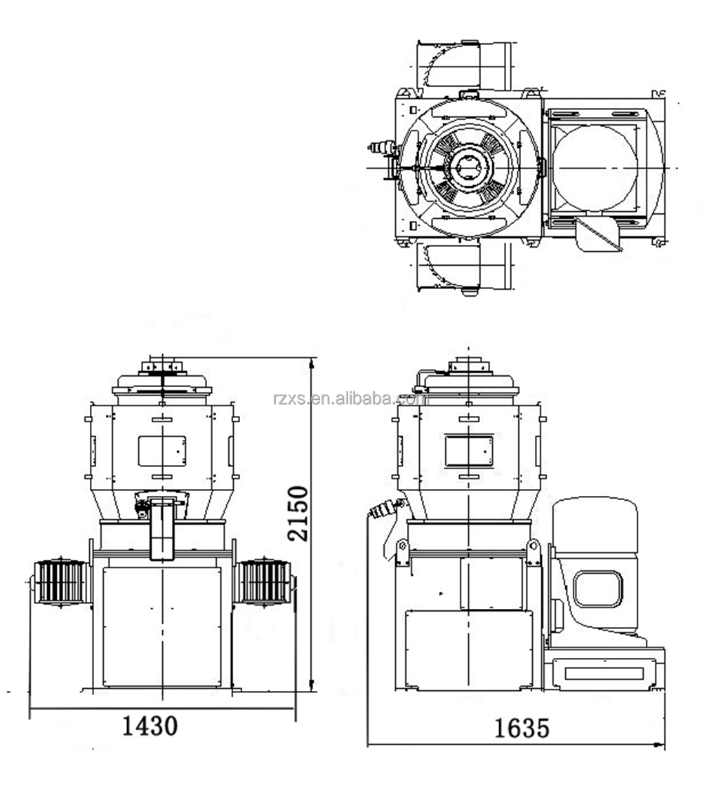 Design Vertical Rice Shell Milling Machine for Traditional Rice Milling