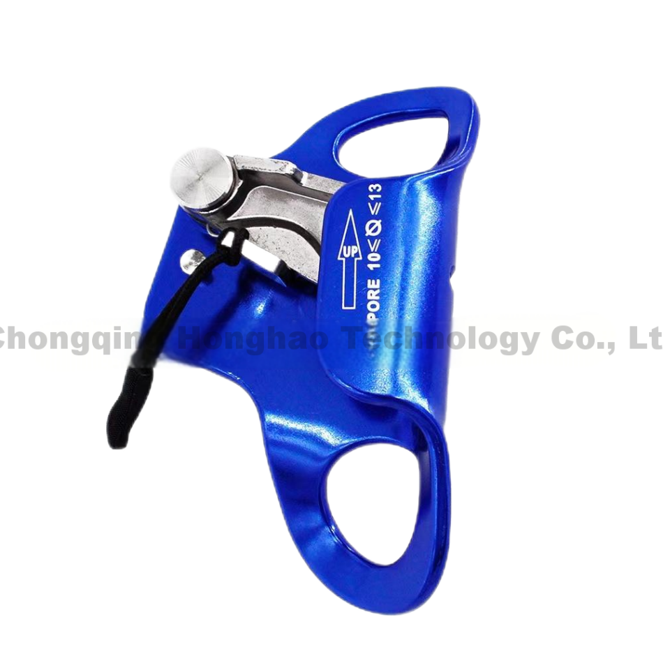 Safe Outdoor Climbing Aluminium Alloy Chest Ascender for Outdoor Cave Exploration