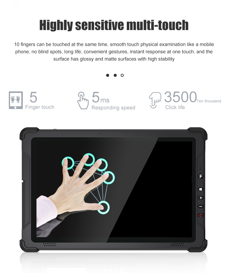 ODM/OEM 10 inch Capacitive Screen Industrial 4G NFC Tablet Computer for Warehouse