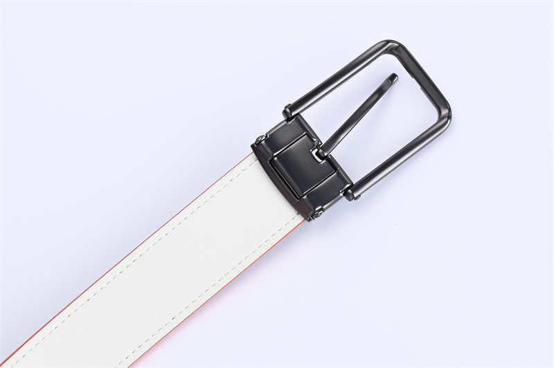 High Quality Customized Logo Fashion And Elegant Simple Pure Cowhide Luxury Men'S Belt