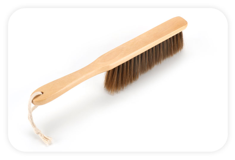 Customized Packaging Natural Wooden Handle Cleaning Brush Straight Shank For Household
