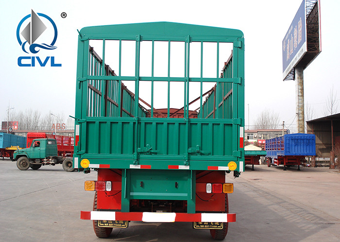 Lightweight Column Semi Trailer Trucks Deadweight 6 Tons 3 Axle 13 Meters