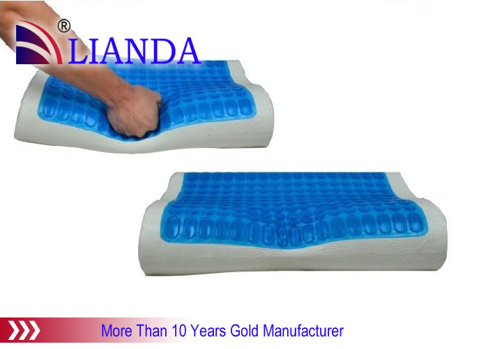 100% Gentle Polyurethane Memory Foam Pillows With Removable Velour Cover Machine Washable