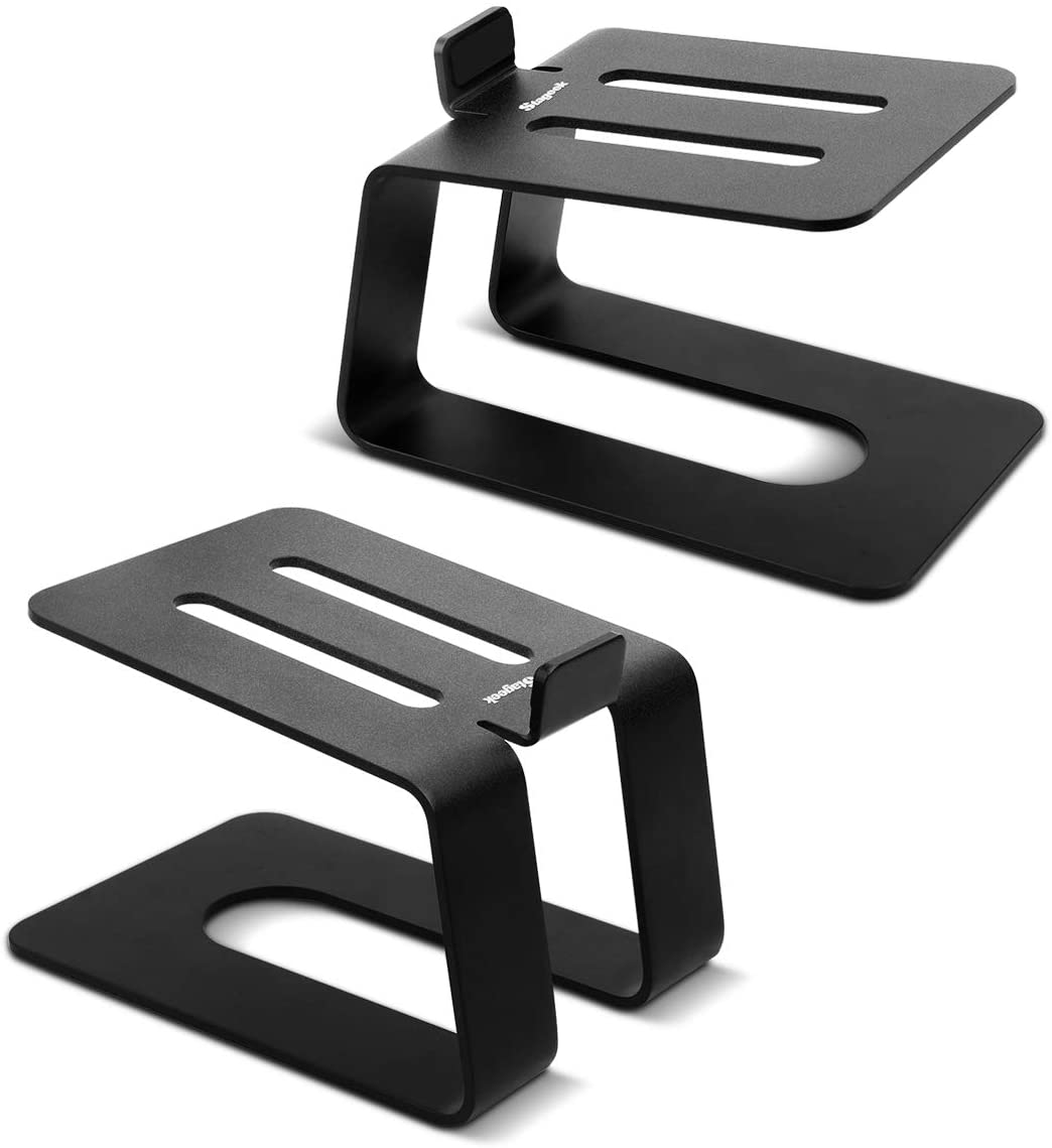 Powder Coating Adjustable Desktop Side Speaker Stands for Living Room