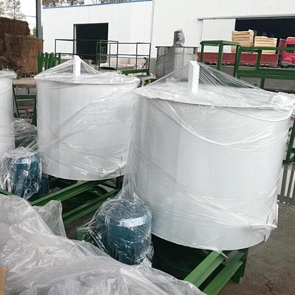 Wood Sawdust Glue Mixing Machine For Making Wooden Block