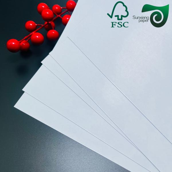 180um Double Sided Glossy PET Synthetic Paper Sheets Tear Resistant FSC