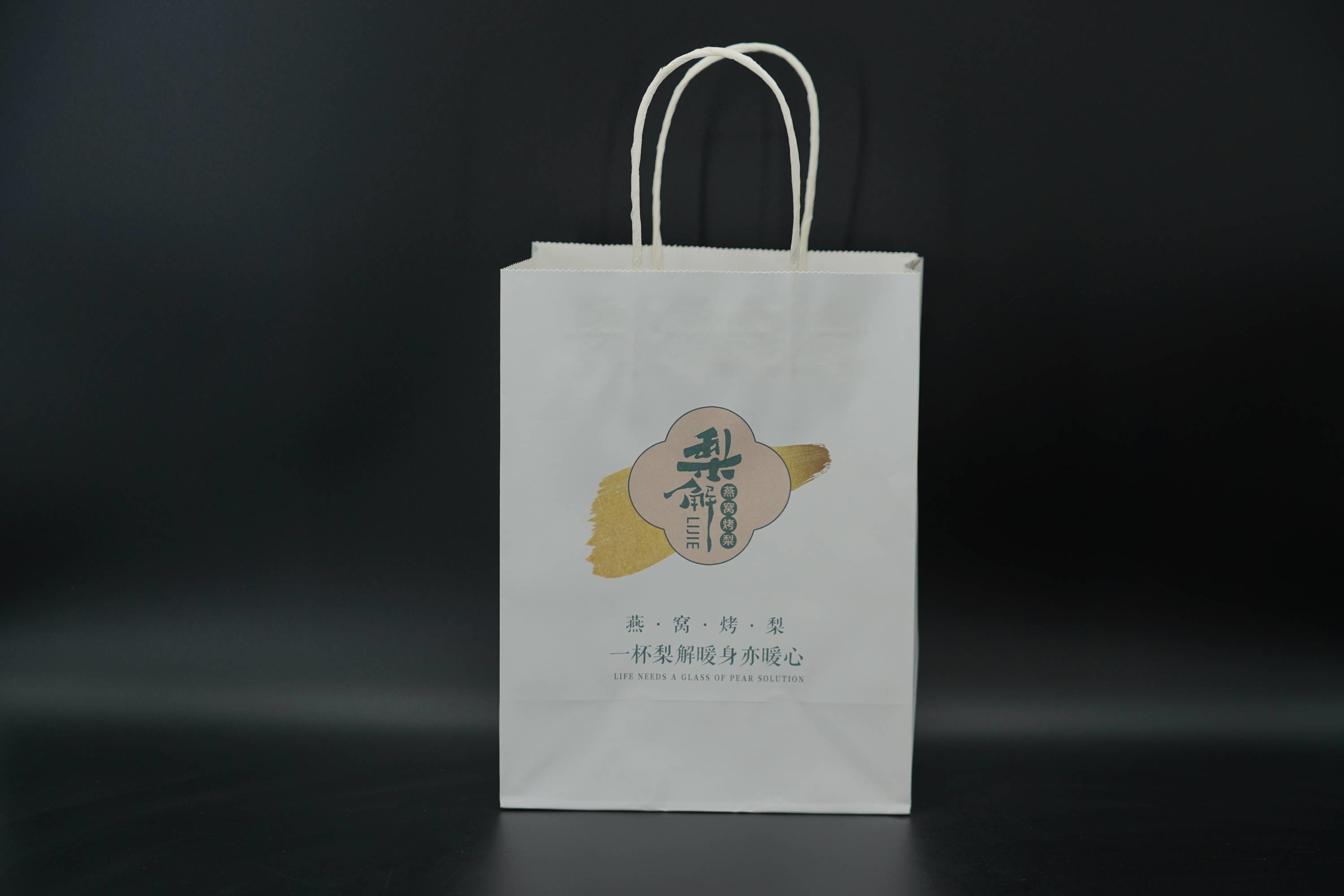 Industry Eco Paper Bags Multi Purpose White Kraft Eco Craft Bags Recyclable
