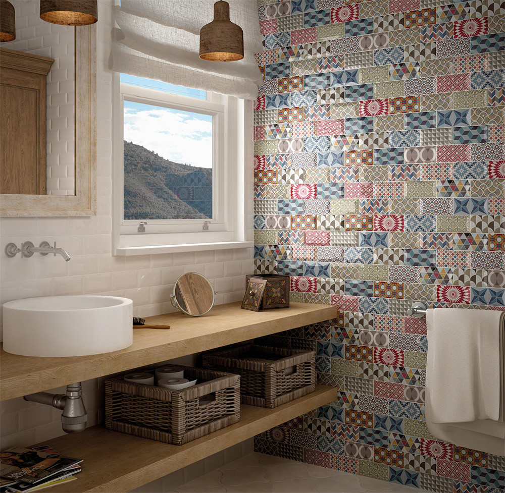 Artistic Bread Tiles,Modern Ceramic Wall Tiles 75x152mm For Wall Design And Dining Room