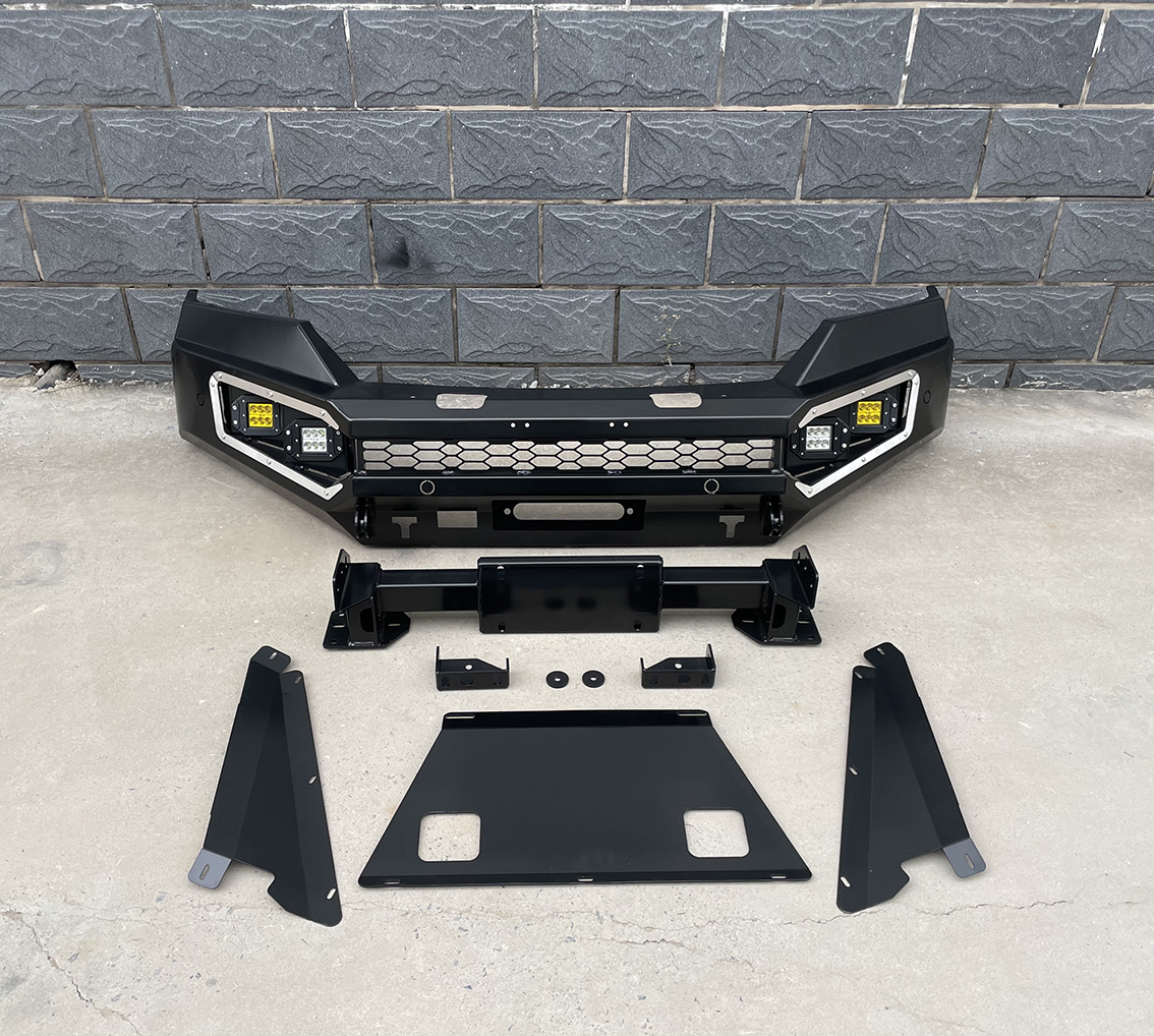 T60 Pickup Maxus Auto Parts Winch Bull Bar Front Bumper Rear Bumper with Tire Carrier Jerrycan Holder