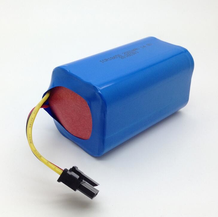 14.8V 2500MAH 5C 18650 Lithium Ion Battery Pack High Discharge Rate