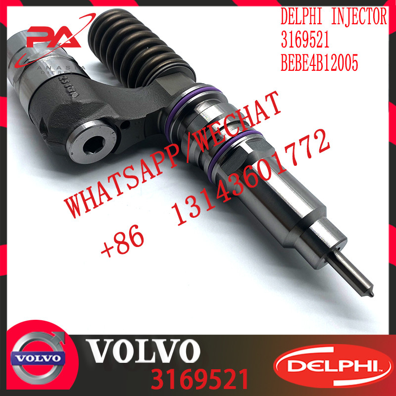 Diesel Engine Fuel injector 3169521 BEBE4B12005 A3 for V-O-L-V D12 3039 US2000 SPEC 345/385/425 HP
