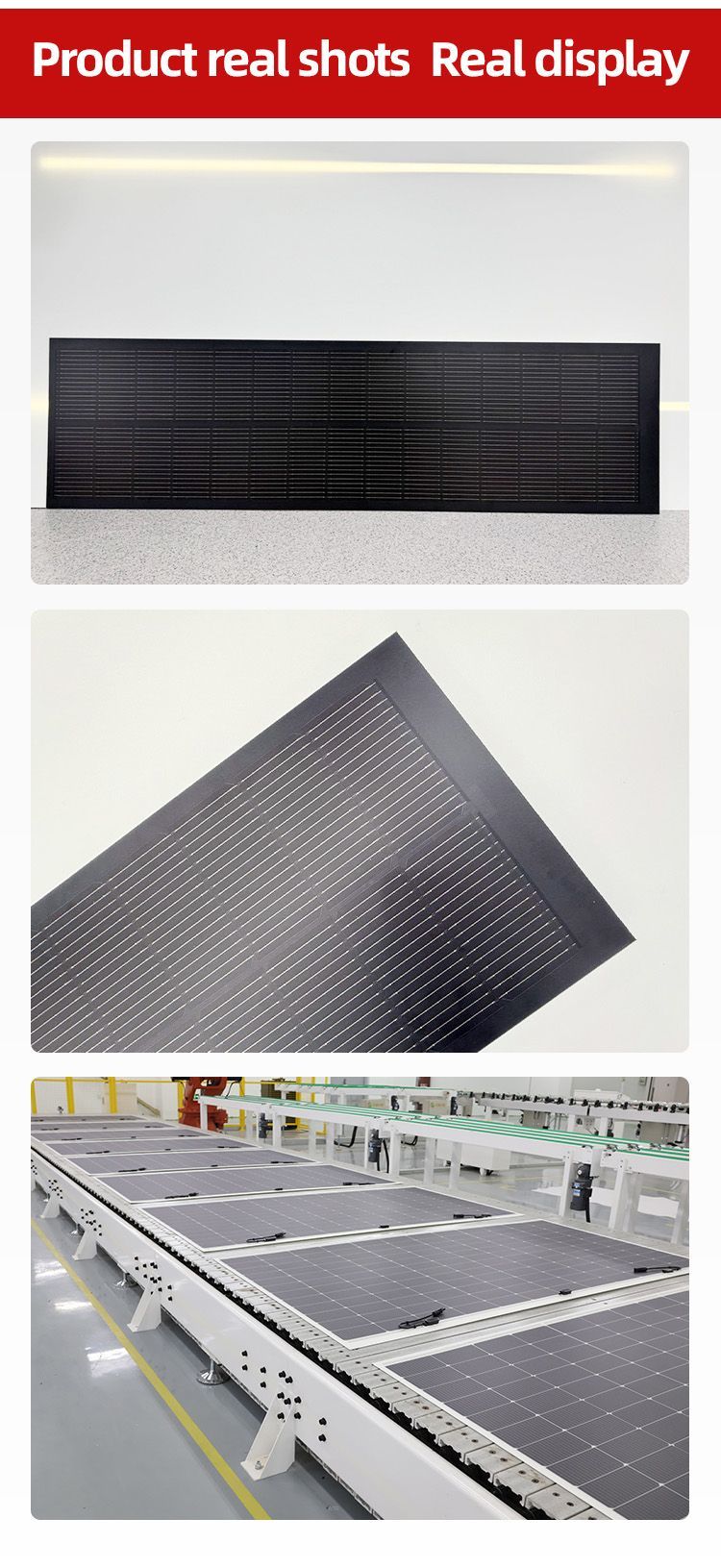 High Efficiency 100W Pet Flexible Solar Panel Lightweight 200W PV Module for RV Boat Roof 200W Power