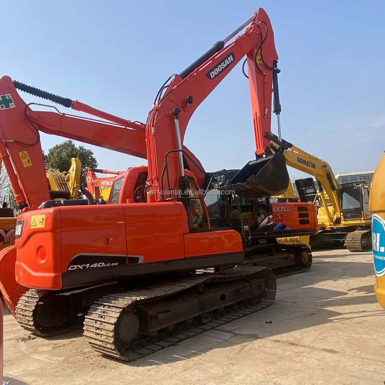 14000 KG Doosan DX140 Excavator Used Doosan DX225 Excavator with 0-2000 Working Hours