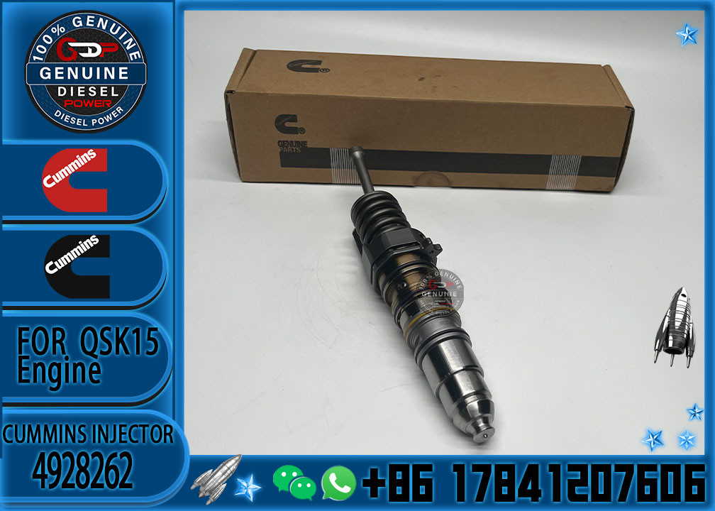 Genset Injector Diesel Engine X15 ISX15 QSX15 Fuel Injector 4928260 4928262 for cummins