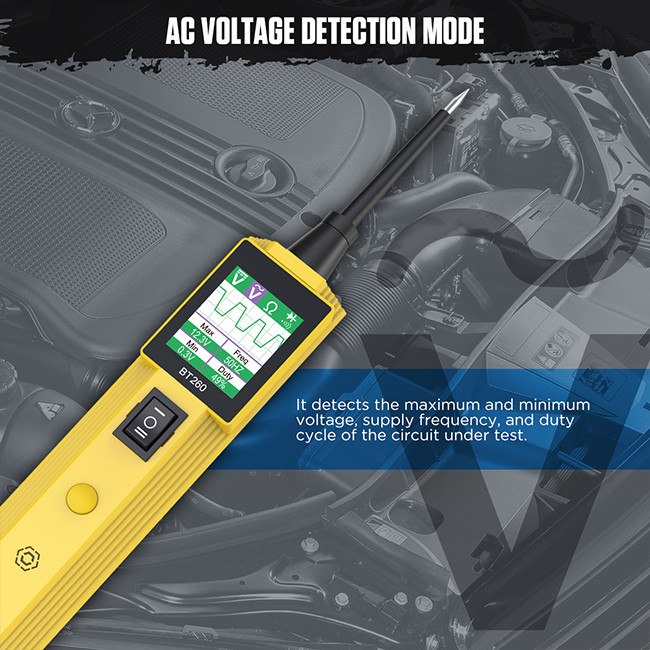 Electrical Circuit Car Diagnostic Tester LED Voltage Digital Diagnostic Tool Pb100 6-30v