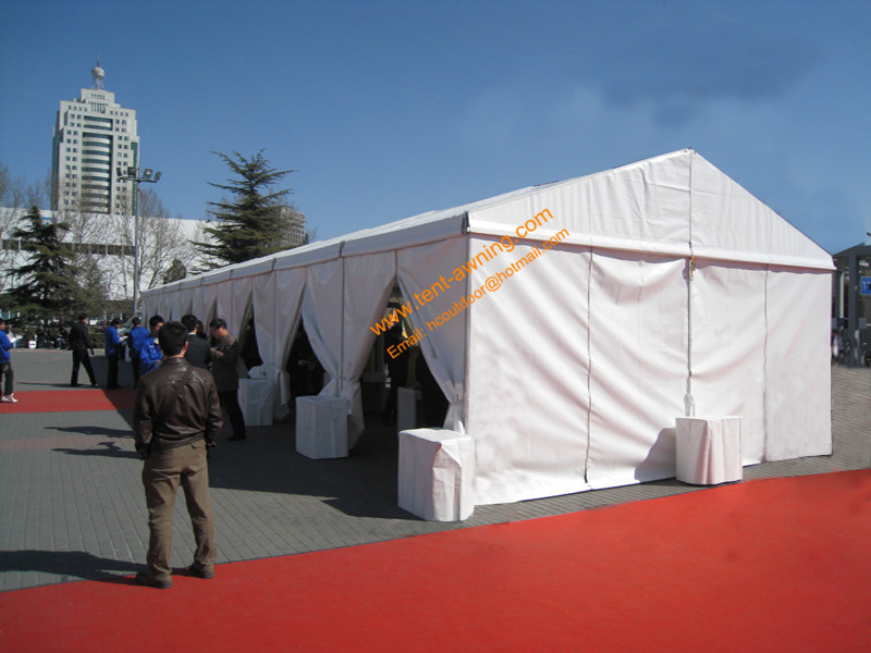 Outdoor Event Wedding Party Tent Aluminum Framework and PVC Roof Marquee