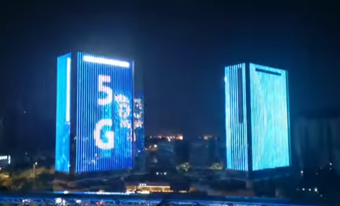 RGB LED Pixel Screen Lighting Waterproof for Building Facade Decoration