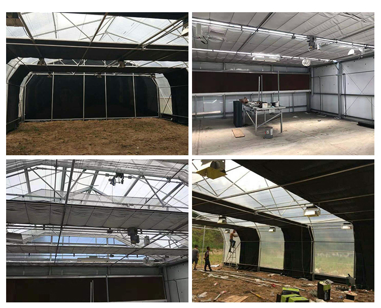 Greenhouse Grow Tent for Single-Span Agricultural Greenhouses and Indoor Growing