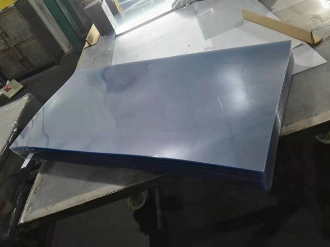 Plastic PVC Rigid Film 0.5mm Transparent PVC Rigid Sheet 1220x2440mm