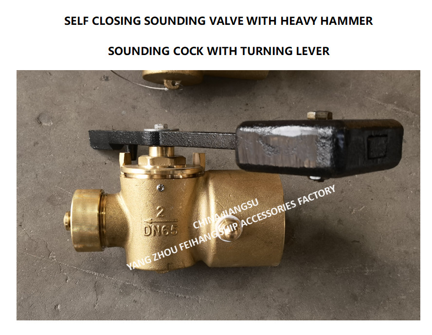 SOUNDING VALVE SELF CLOSING THREADED ENDS DN50 CB/T3778 & SOUNDING COCK THREADED ENDS DN50 CB/T3778