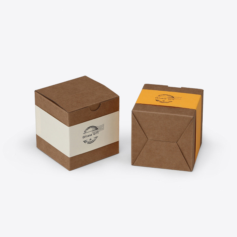 Order Small Brown Kraft F Flute Corrugated Paperboard Boxes Packaging For Sale