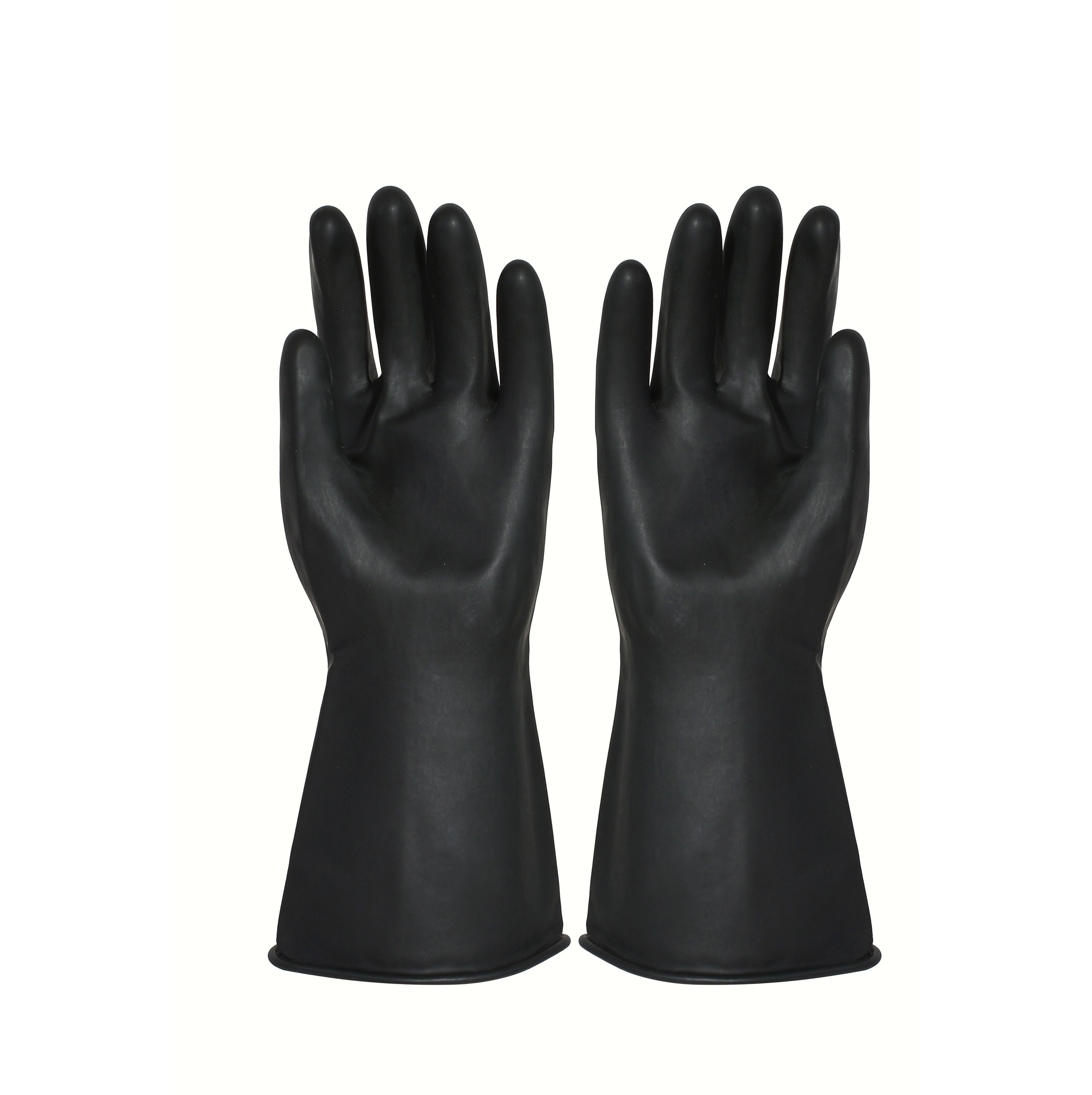 Long Sleeve Rubber Work Gloves , Industrial Latex Gloves Multi Purpose