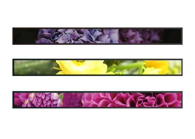 28'' Ultra Wide Stretched Displays Digital Signage For Supermaket Shelf Edge Advertising Player