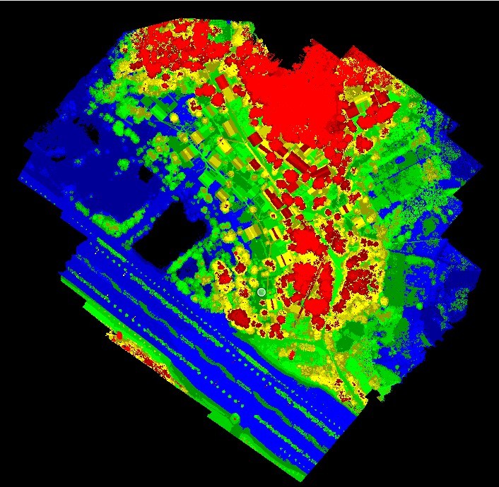 Lightweight High Frequency UAV LiDAR System PM-1500 100-2000Khz