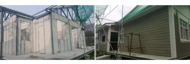 Light Steel Frame Homes 300km / H Resistant Cyclone Tropical Storm Modern Prefab Structure