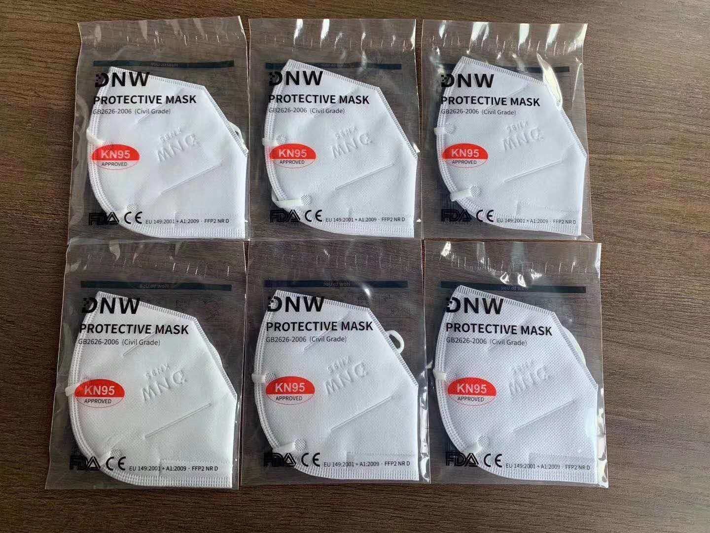 Waterproof Antivirus Anti Dust KN95 Face Mask CE & FDA Approval
