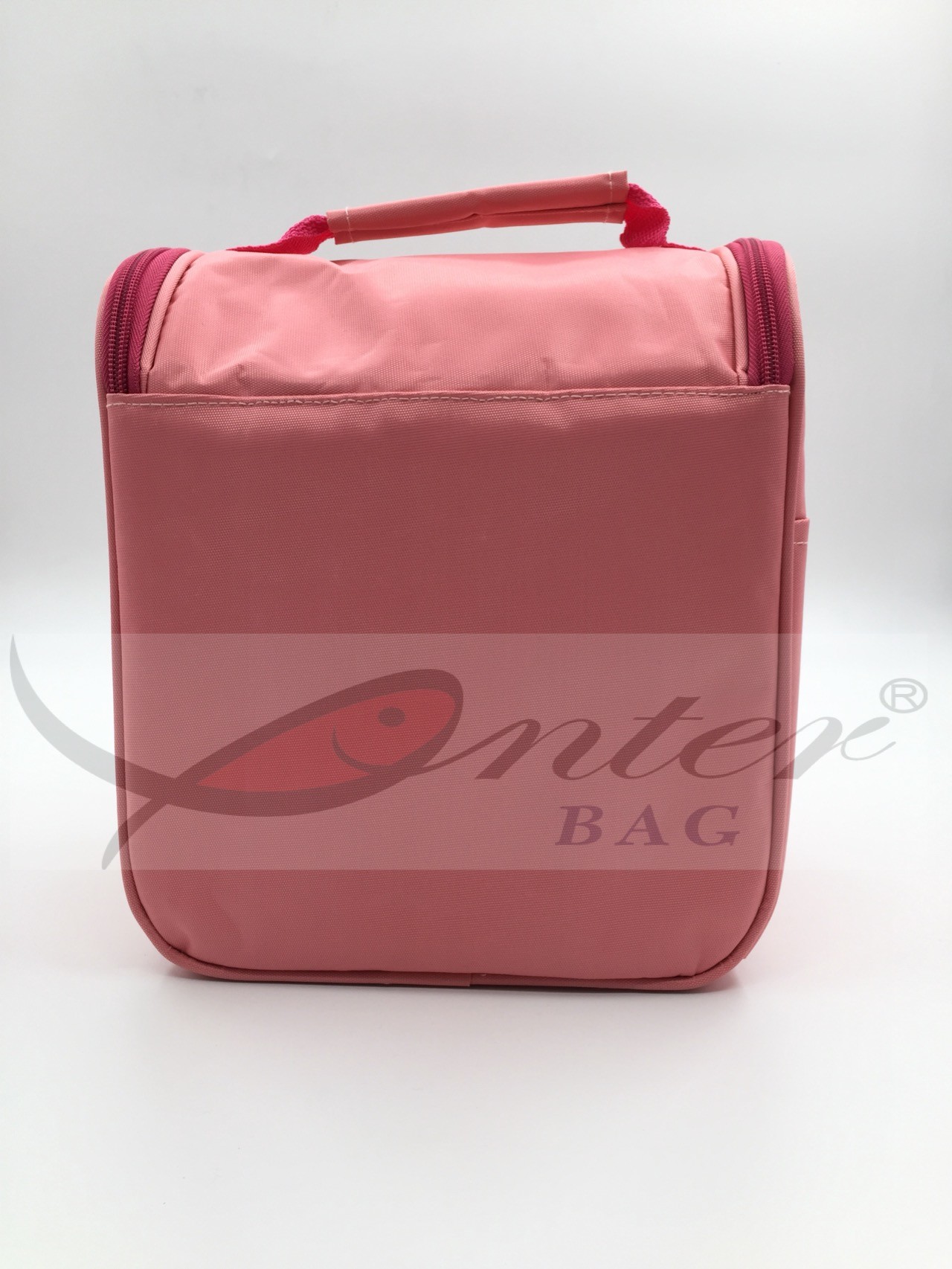 Pink 420D Polyester Travel Cooler Bag , Insulated Bag , Small Lunch Bag