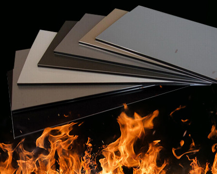 A2 5mm Polyethylene Core Fireproof Aluminum Composite Panel 1220x2440mm
