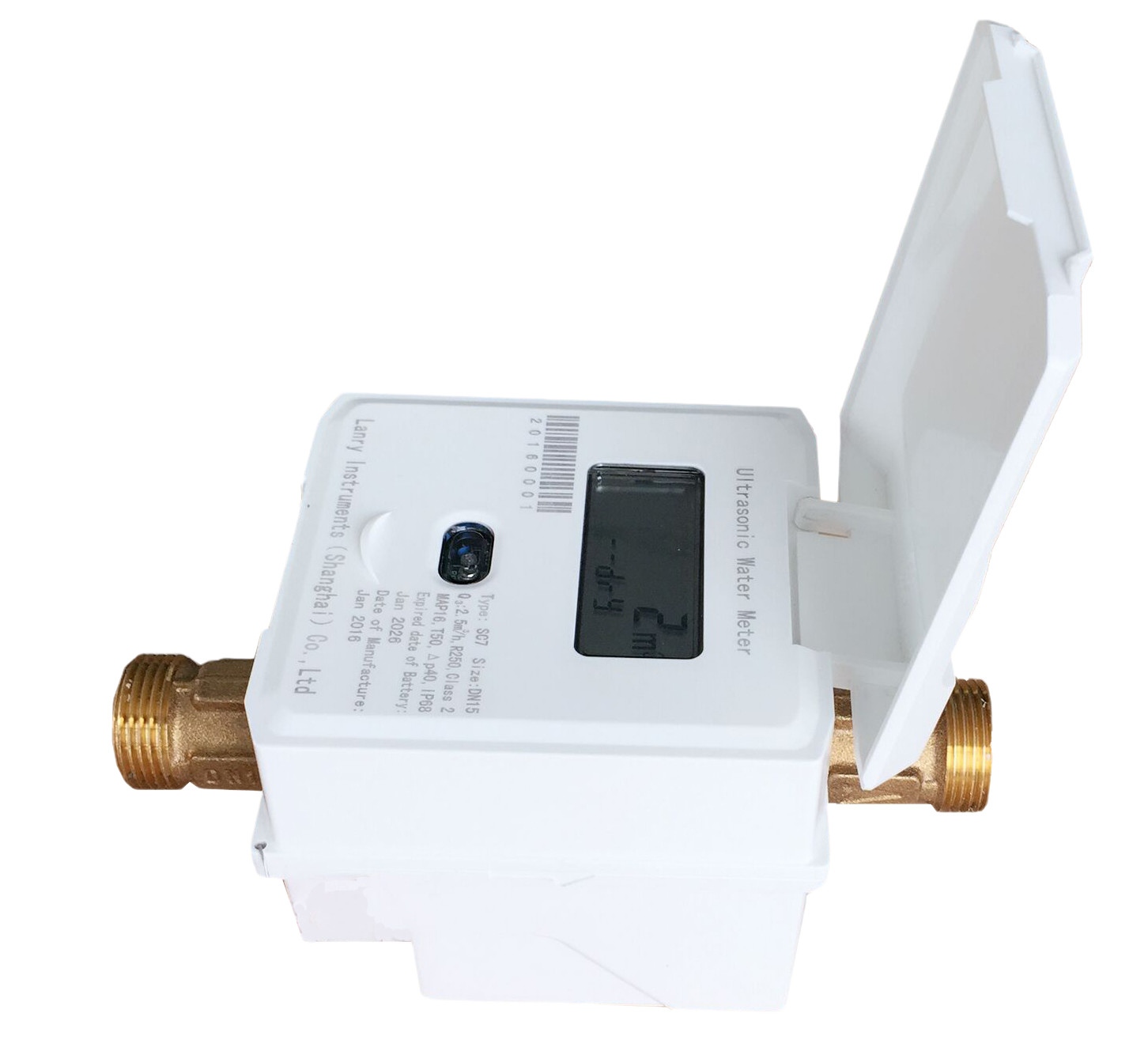 Buy cheap Remote Reading Wireless IP68 RS485 DN300 Doppler Flow Meter product