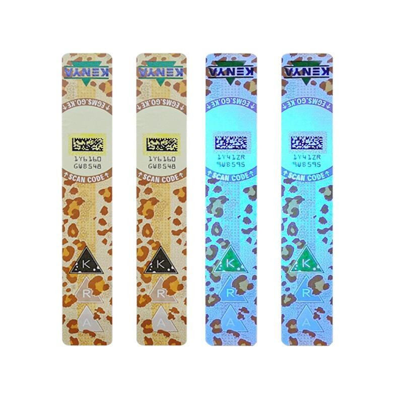 Security Wine Safety Label Printer Fluorescent Double Layer Stickers