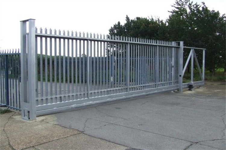 Factory Supply Hot DIP Galvanised Steel Palisade Fencing Easily Assembled For Steel Tower
