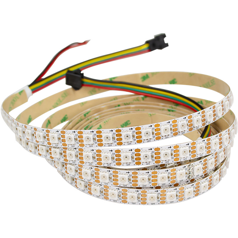 2020 New Technology DC12V Full Color Digital RGB Pixel LED Strip LC8808 96led