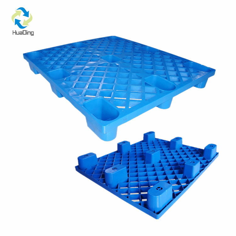 9 feets hdpe plastic material pallet for transportation export plastic pallets for brick block making machine