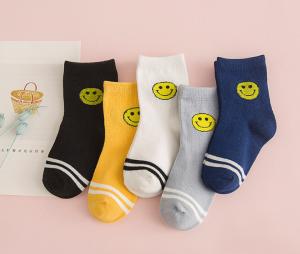 Buy cheap Comfortable &amp; Soft Kids Colorful Socks Knitting Sport Socks Children Polyester Socks product