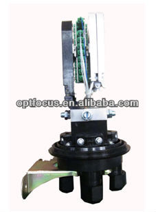 4 port Mechanical seal,12cores for 1*8/2*8 mini module type PLC Fiber Optic closure