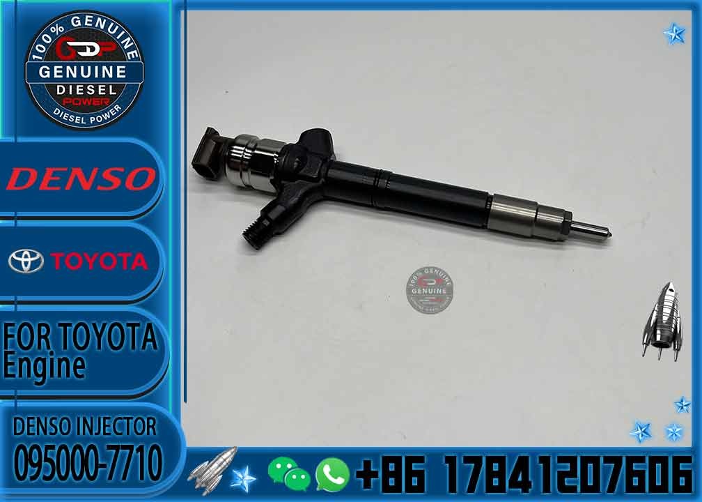 Diesel Fuel Injector 23670-51031 095000-7710 For Toyota Landkuluze 1VD-FTV, D, V8, D-4D, J200, Prado